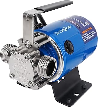 Premium Quiet TecHome Water Pump Water Transfer Pump, 115V 1/10HP 330GPH Water Hose Pump, with Suction Hose Kit. - High-Efficiency Aquarium Filter