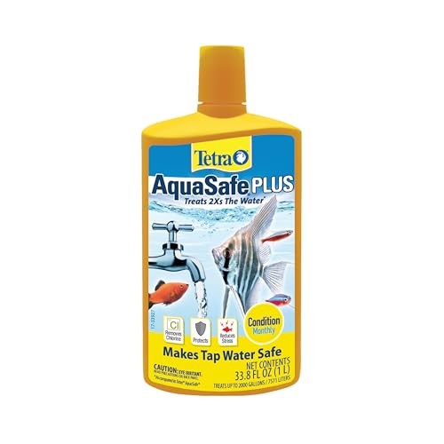 Tetra AquaSafe Plus Water Conditioner & Dechlorinator - 33.8 oz detail