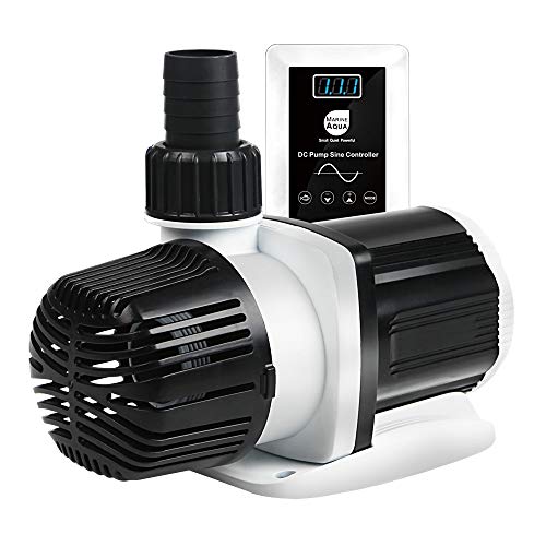 Premium Quiet Orlushy dc-12000 Controllable DC aquarium Pump 80W 3100GPH-marine wavemaker return pump with sine wave Controller for salt/Freshwater fish reef tank sump Circulation - High-Efficiency Aquarium Filter detail