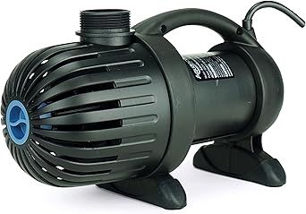 Premium Quiet Aquascape AquaSurge Asynchronous Pump for Ponds, Pondless Waterfalls, and Skimmer Filters, 2,000-5,284 GPH - High-Efficiency Aquarium Filter