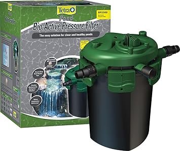 TetraPond Bio-Active Pressure Filter for Ponds Up to 2500 Gallons